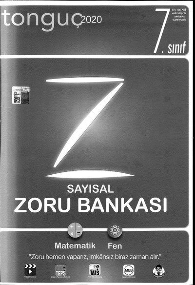 SAYISAL ZORU BANKASI Zeta Fotokopi