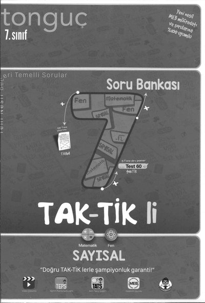 TAK-TİK'Lİ SAYISAL SORU BANKASI Zeta Fotokopi