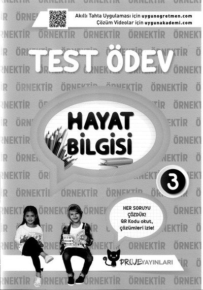 HAYAT BİLGİSİ TEST ÖDEV Zeta Fotokopi