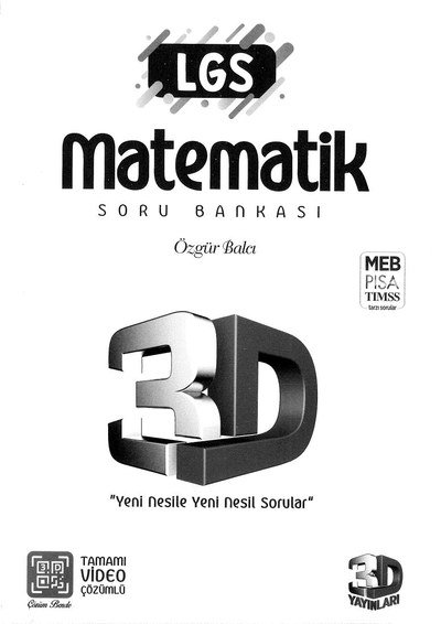 LGS MATEMATİK SORU BANKASI Zeta Fotokopi