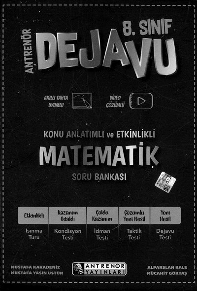 ANTRENÖR DEJAVU KONU ANLATIMLI MATEMATİK SORU BANKASI