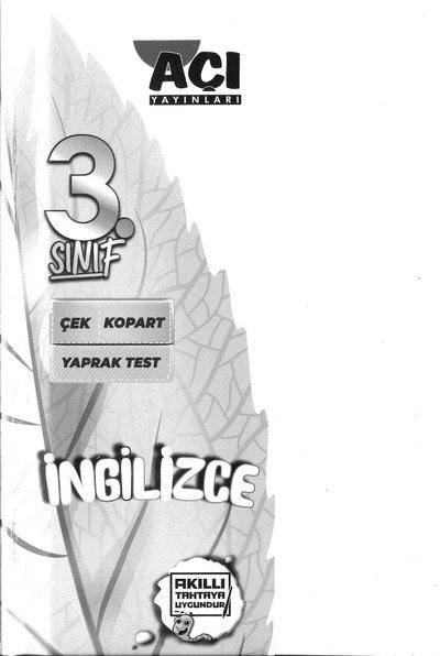 İNGİLİZCE Zeta Fotokopi