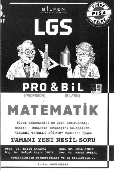 LGS PRO & BİL MATEMATİK TAMAMI YENİ NESİL SORU Zeta Fotokopi