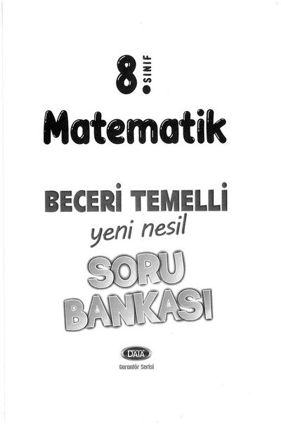 MATEMATİK BECERİ TEMELLİ SORU BANKASI Zeta Fotokopi