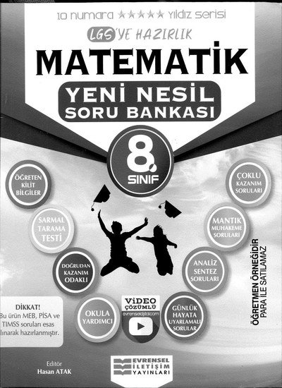 MATEMATİK YENİ NESİL SORU BANKASI Zeta Fotokopi