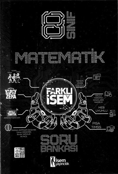 MATEMATİK FARKLI İSEM SORU BANKASI Zeta Fotokopi