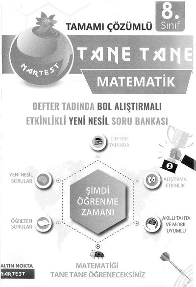 TAMAMI ÇÖZÜMLÜ TANE TANE MATEMATİK Zeta Fotokopi
