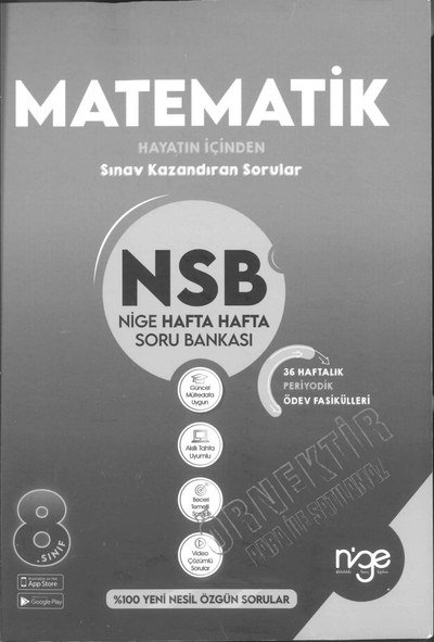 MATEMATİK NSB SORU BANKASI Zeta Fotokopi