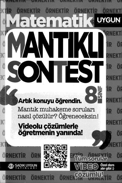 MATEMATİK MANTIKLI SONTEST Zeta Fotokopi