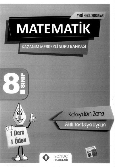 MATEMATİK KAZANIM MERKEZLİ SORU BANKASI