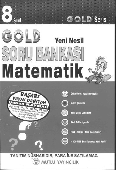 GOLD SORU BANKASI MATEMATİK