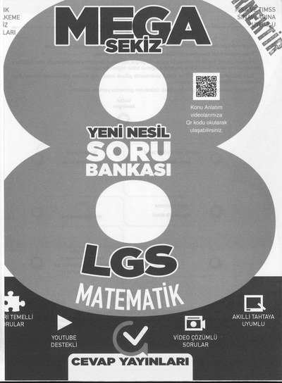 MEGA SEKİZ YENİ NESİL SORU BANKASI Zeta Fotokopi