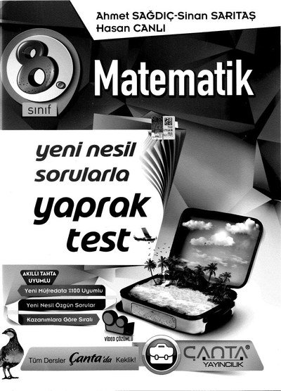 MATEMATİK YENİ NESİL SORULARLA YAPRAK TEST Zeta Fotokopi