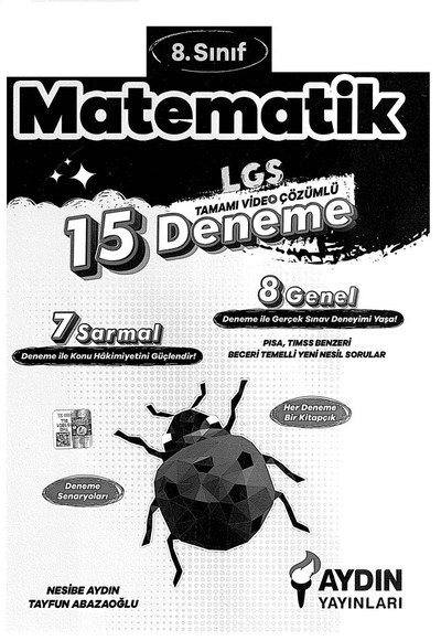 MATEMATİK LGS 15 DENEME Zeta Fotokopi