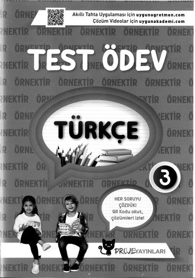 TÜRKÇE TEST ÖDEV Zeta Fotokopi
