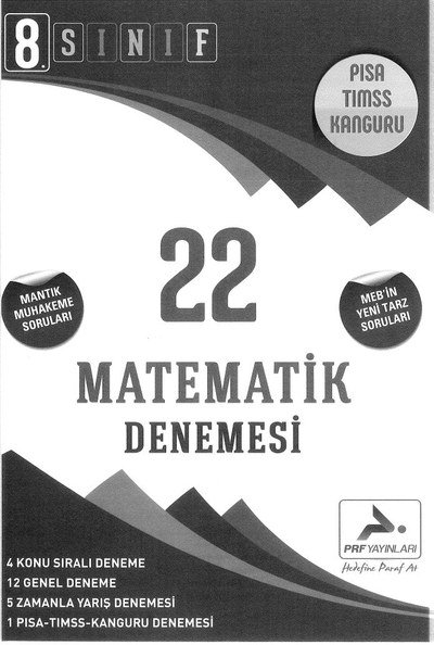 22 MATEMATİK DENEMESİ Zeta Fotokopi