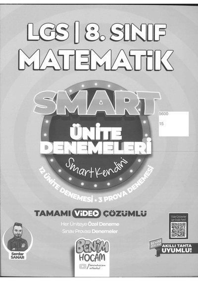 LGS MATEMATİK SMART ÜNİTE DENEMELERİ Zeta Fotokopi
