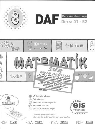 MATEMATİK DERS ANLATIM FÖYÜ Zeta Fotokopi