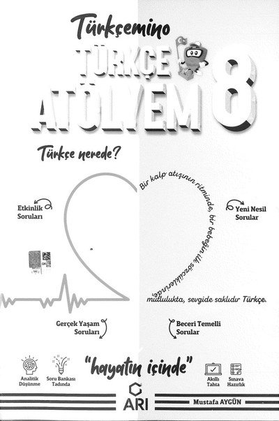 TÜRKÇEMİNO TÜRKÇE ATÖLYEM Zeta Fotokopi