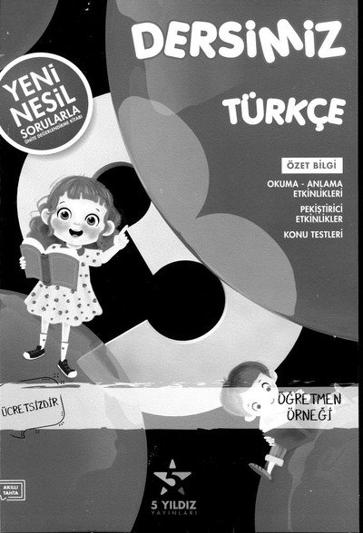 DERSİMİZ TÜRKÇE Zeta Fotokopi