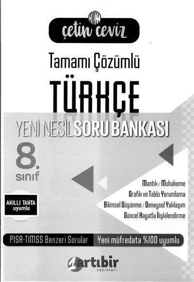 TAMAMI ÇÖZÜMLÜ TÜRKÇE YENİ NESİL SORU BANKASI Zeta Fotokopi
