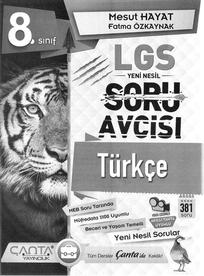 LGS YENİ NESİL SORU AVCISI TÜRKÇE