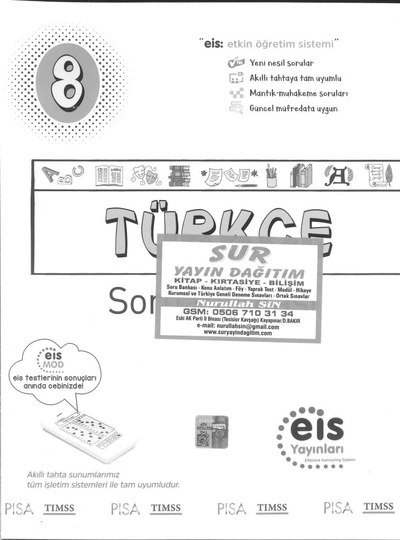 TÜRKÇE SORU BANKASI Zeta Fotokopi