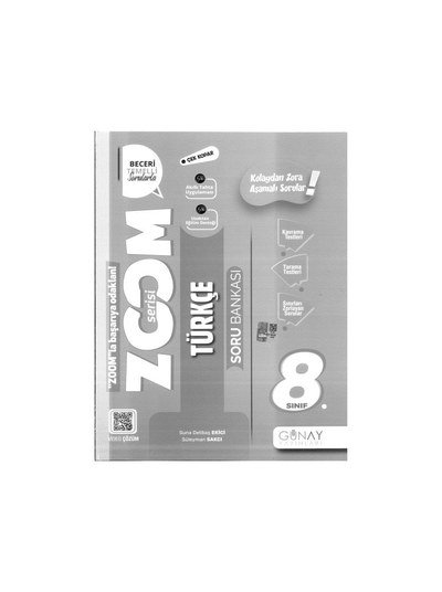 ZOOM SERİSİ TÜRKÇE SORU BANKASI Zeta Fotokopi
