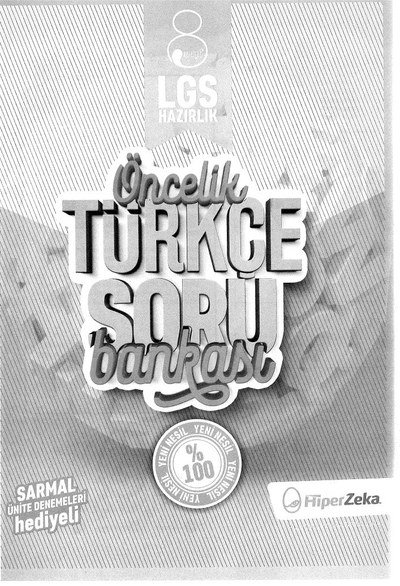 ÖNCELİK TÜRKÇE SORU BANKASI Zeta Fotokopi