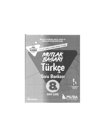 MUTLAK BAŞARI TÜRKÇE SORU BANKASI Zeta Fotokopi