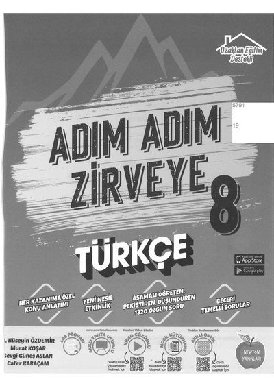 ADIM ADIM ZİRVEYE TÜRKÇE Zeta Fotokopi