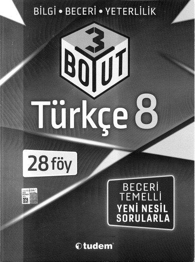 TÜRKÇE 3 BOYUT 28 FÖY Zeta Fotokopi