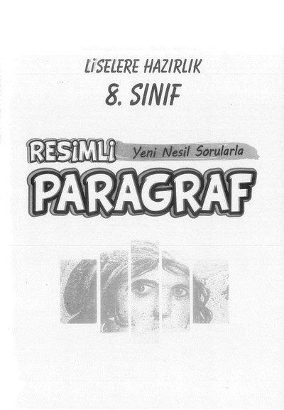 LİSELERE HAZIRLIK RESİMLİ PARAGRAF