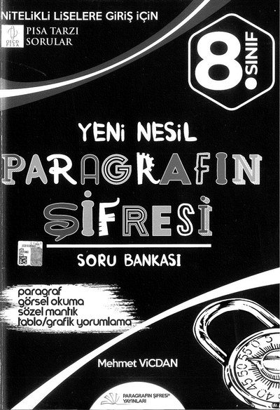 YENİ NESİL PARAGRAFIN ŞİFRESİ SORU BANKASI Zeta Fotokopi