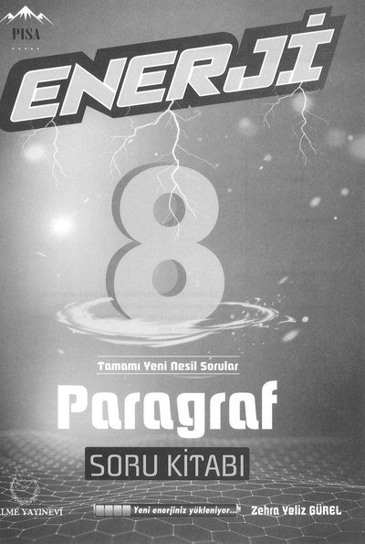 ENERJİ PARAGRAF SORU KİTABI Zeta Fotokopi