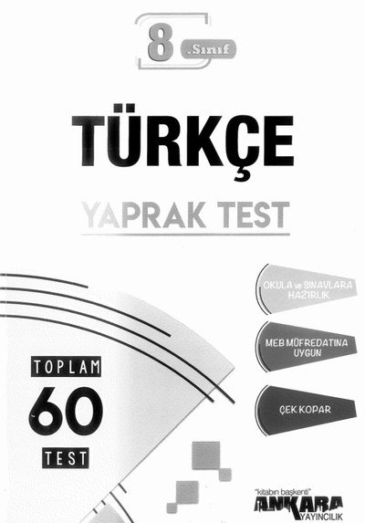 TÜRKÇE YAPRAK TEST 60 TEST