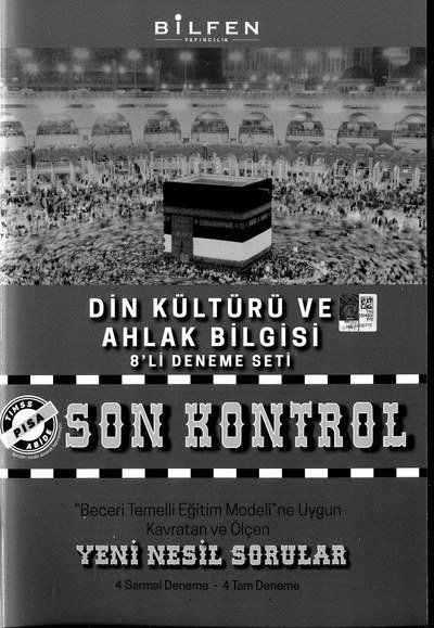 DİN KÜLTÜRÜ VE AHLAK BİLGİSİ 8'Lİ DENEME SETİ SON KONTROL Zeta Fotokopi