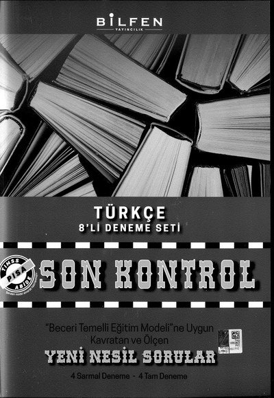 TÜRKÇE 8'Lİ DENEME SETİ SON KONTROL Zeta Fotokopi