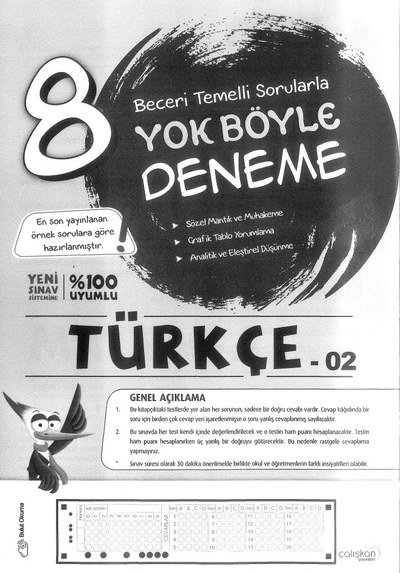 YOK BÖYLE DENEME TÜRKÇE