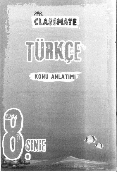 CLASSMATE TÜRKÇE KONU ANLATIMI Zeta Fotokopi