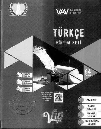 TÜRKÇE EĞİTİM SETİ 64 FASİKÜL Zeta Fotokopi