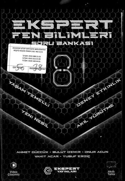 EKSPERT FEN BİLİMLERİ SORU BANKASI Zeta Fotokopi