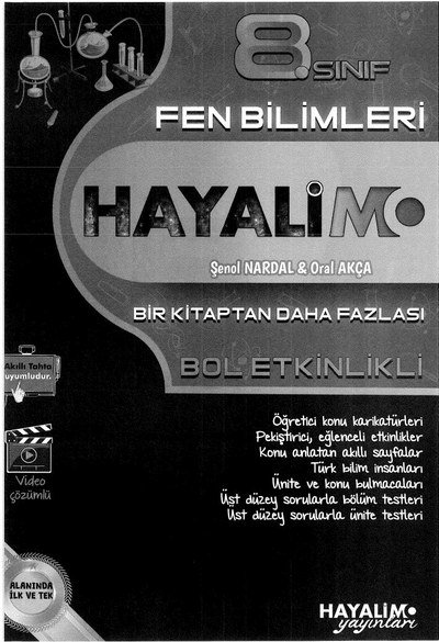 HAYALİM FEN BİLİMLERİ BOL ETKİNLİKLİ
