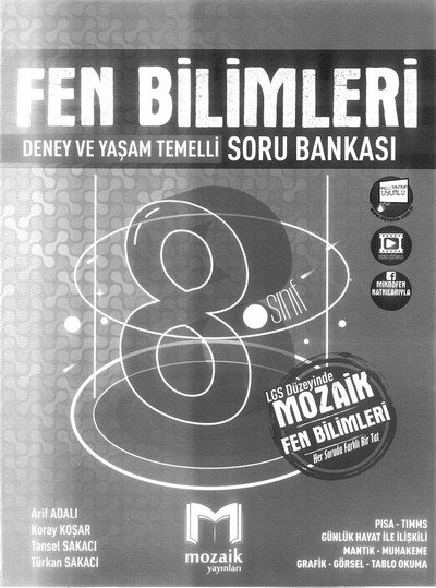 FEN BİLİMLERİ DENEY VE YAŞAM TEMELLİ SORU BANKASI Zeta Fotokopi