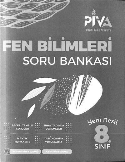 FEN BİLİMLERİ SORU BANKASI Zeta Fotokopi