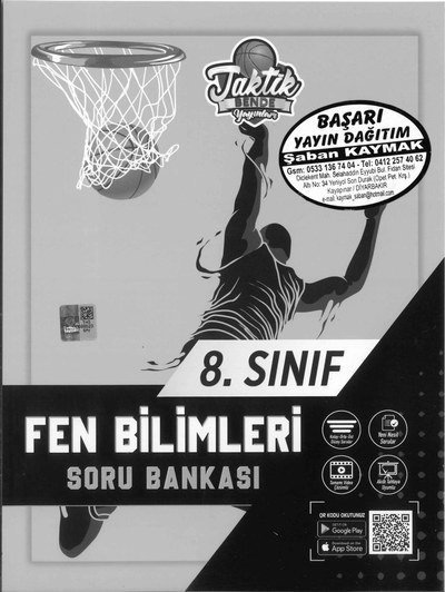 FEN BİLİMLERİ SORU BANKASI TAKTİK BENDE Zeta Fotokopi