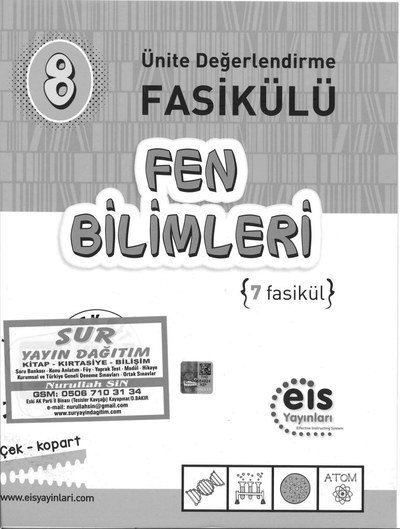 FEN BİLİMLERİ 7 FASİKÜL Zeta Fotokopi