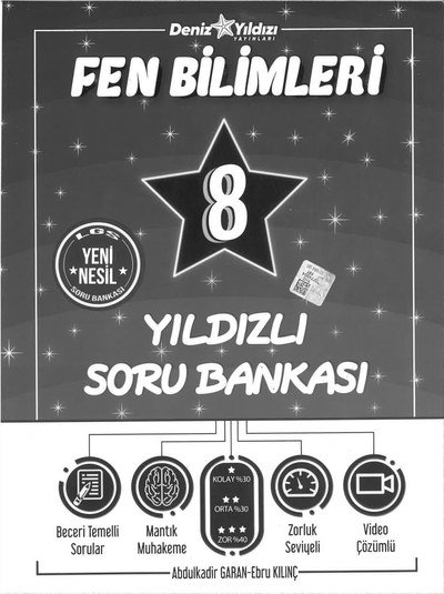 FEN BİLİMLERİ YILDIZLI SORU BANKASI Zeta Fotokopi