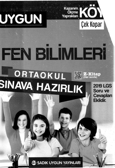 FEN BİLİMLERİ ORTAOKUL SINAVA HAZIRLIK Zeta Fotokopi