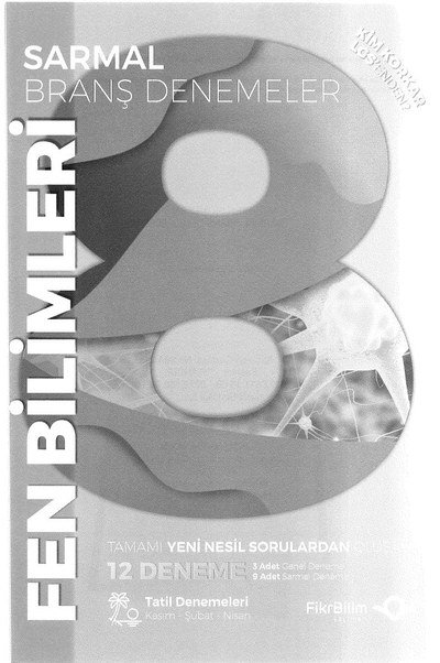 SARMAL BRANŞ DENEMELER FEN BİLİMLERİ 12 DENEME Zeta Fotokopi